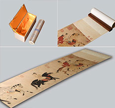 下陆馆藏书画复制博物馆书画复制服务