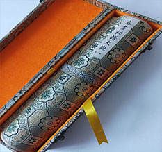 下陆书画装裱案例